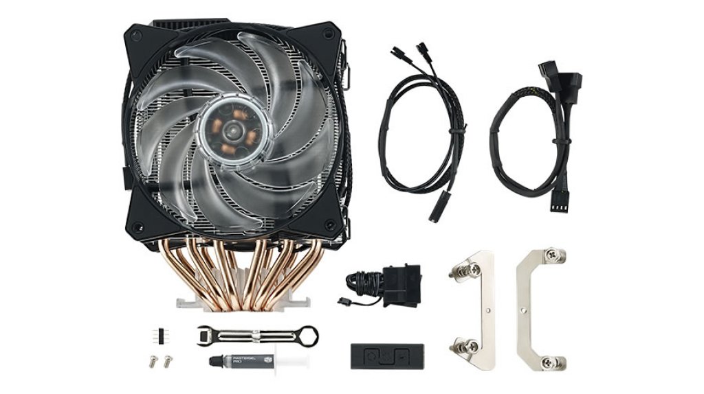 CoolerMaster、AMD TR4ソケット専用デュアルファン仕様の空冷CPU