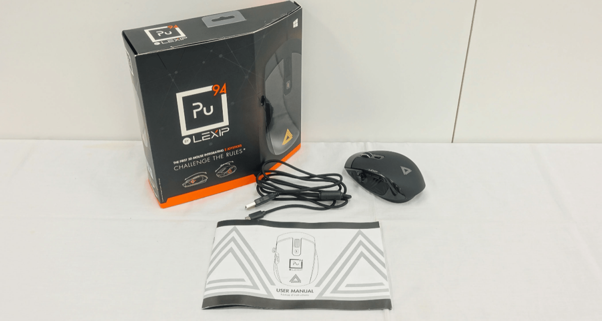 ジョイスティック機能を持った異色マウス「Lexip Pu94」の ジョイスティック機能を持った異色マウス「Lexip Pu94」の