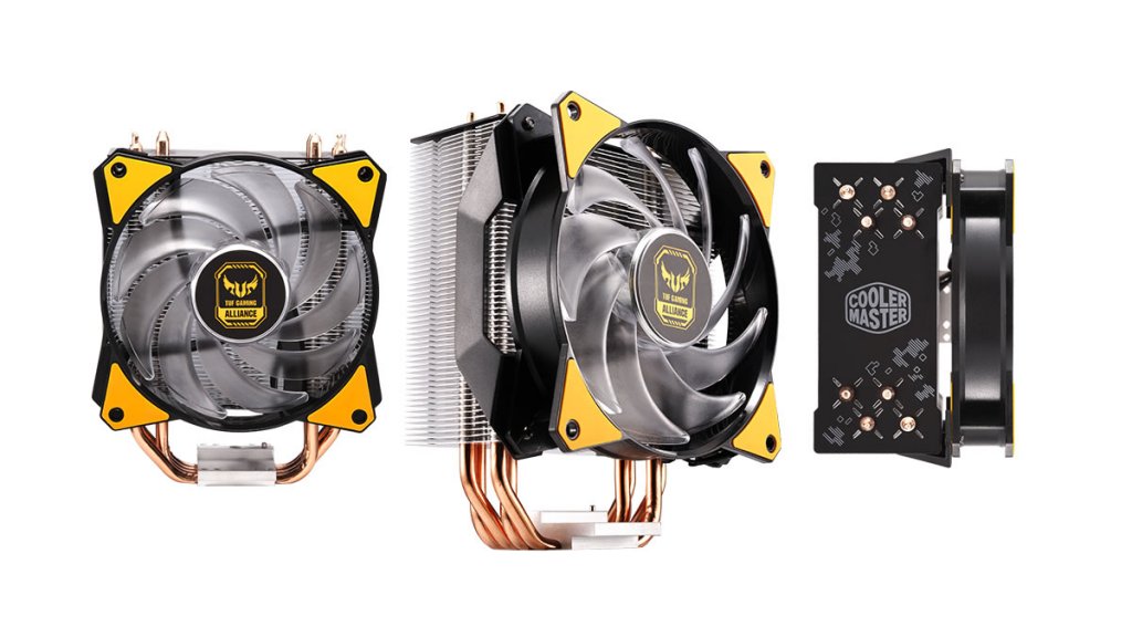 ASUS TUFGAMING CPUクーラー　動作確認済み ASUS TUFアライアンスなCPUクーラー2モデルがCoolerMasterから | Ark