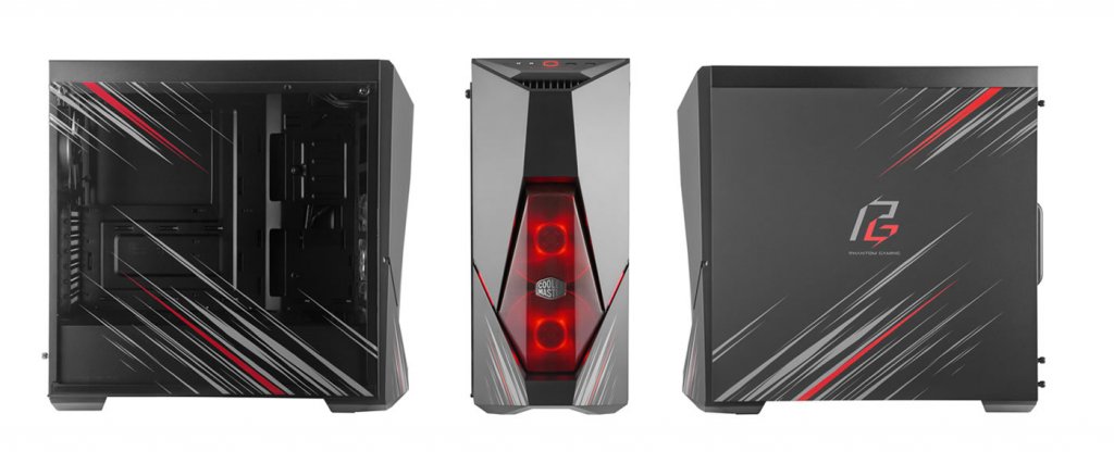 ASRock PGアライアンスATXケース「MasterBox K500 Phantom Gaming