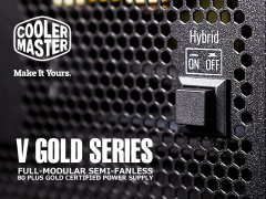 コンパクトでフルモジュラー方式、10年保証付帯の80PLUS GOLD ATX電源