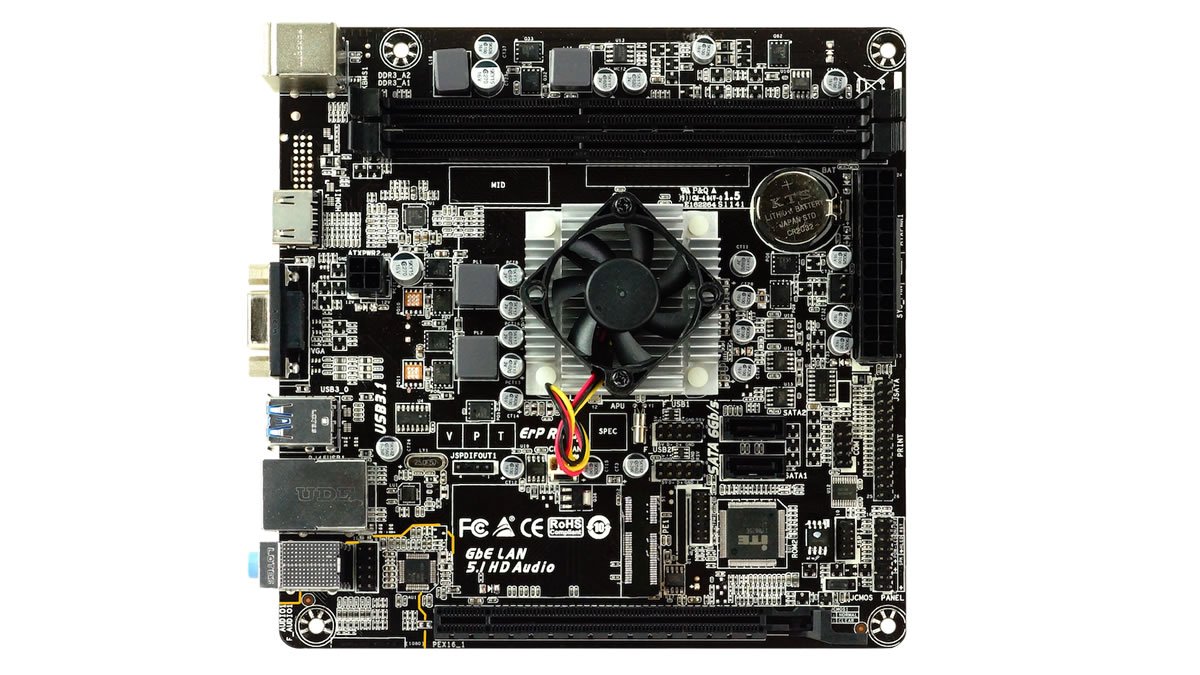 AMD Carrizo-L世代のAPU A4 PRO-3350Bを標準搭載するMini-ITX 