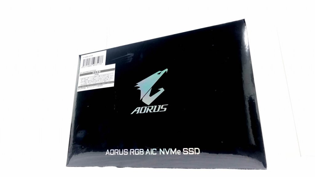 AORUSからRGB発光ユニット搭載PCIeカード型の1TB NVMe SSD「AORUS RGB