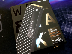 WD Black SN750 NVMe SSD 2TB ヒートシンク付き WD BLACK SN750 NVME SSDの2TB版にヒートシンク付モデル