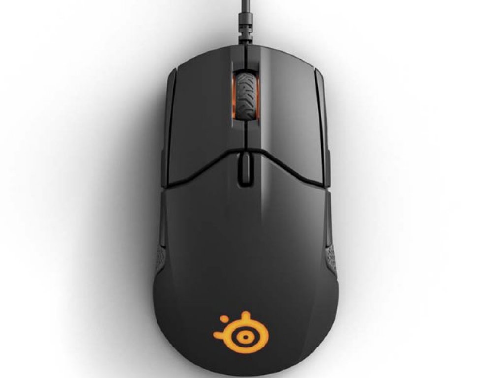 SteelSeries ゲーミングマウス 両利き用 有線 高精度