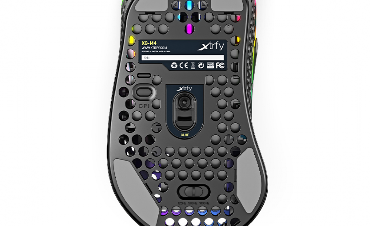 Xtrfyから5つのカラーから選べる超軽量マウス「M4 RGB」が発売 | Ark