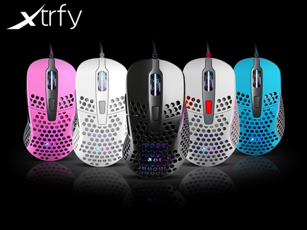 Xtrfyから5つのカラーから選べる超軽量マウス「M4 RGB」が発売 | Ark