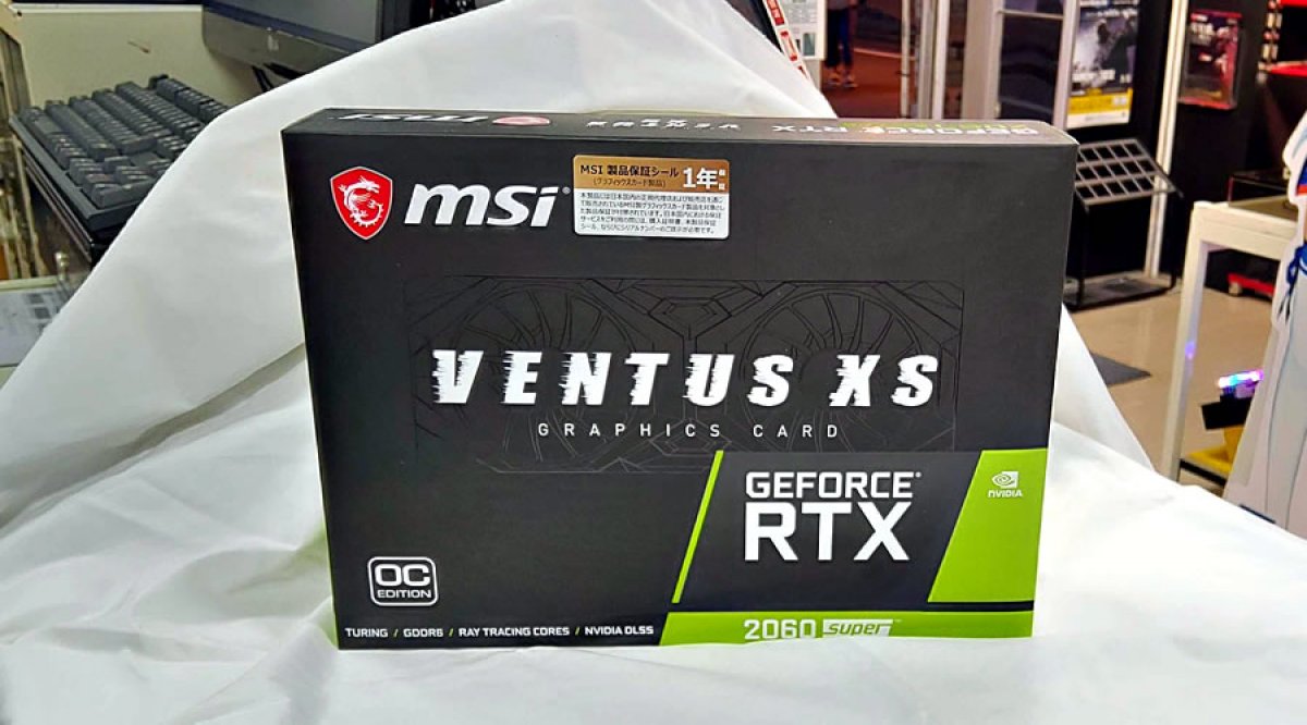 MSI、デュアルファン搭載のVENTUS RTX 2060 SUPER がショートサイズに 