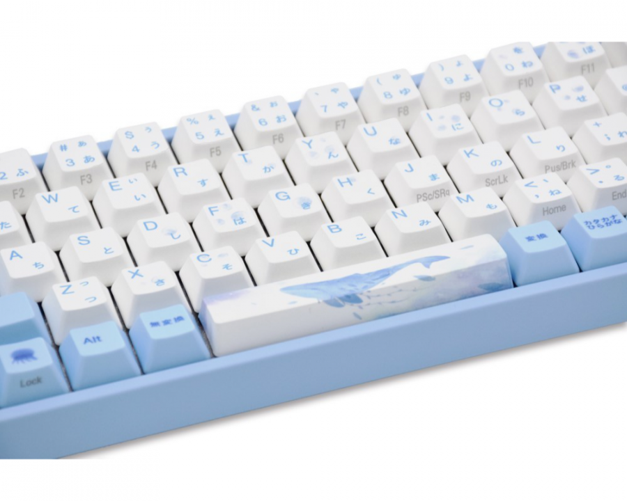 Varmiloキーボード　銀軸　+VARMILOマウスパッド Varmilo Varmilo 73 Sea Melody JIS Keyboard CHERRY MX
