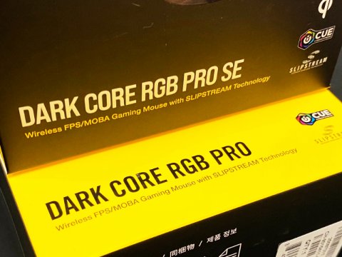 Corsairから進化したワイヤレス接続ゲーミングマウス「DARK CORE RGB PRO」が登場