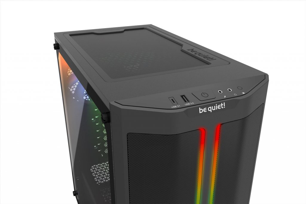 be quietから高性能エアフローとARGB搭載の静音ATX PCケース