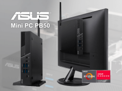 ASUS、AMD Ryzenプロセッサーを搭載した最大3画面対応スリムタイプの