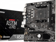 MSIのA520チップ搭載マザーボード第一弾はシンプルで低価格なMicroATX
