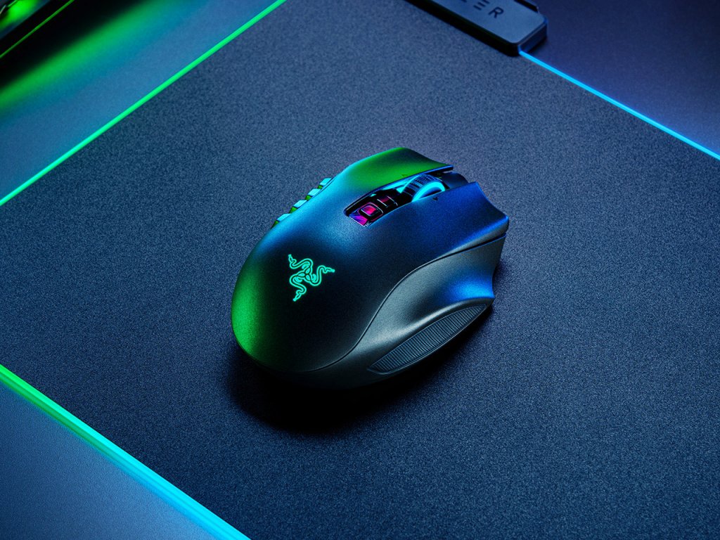 サイドプレートを取り替える拡張性の高いワイヤレスマウス「Razer Naga