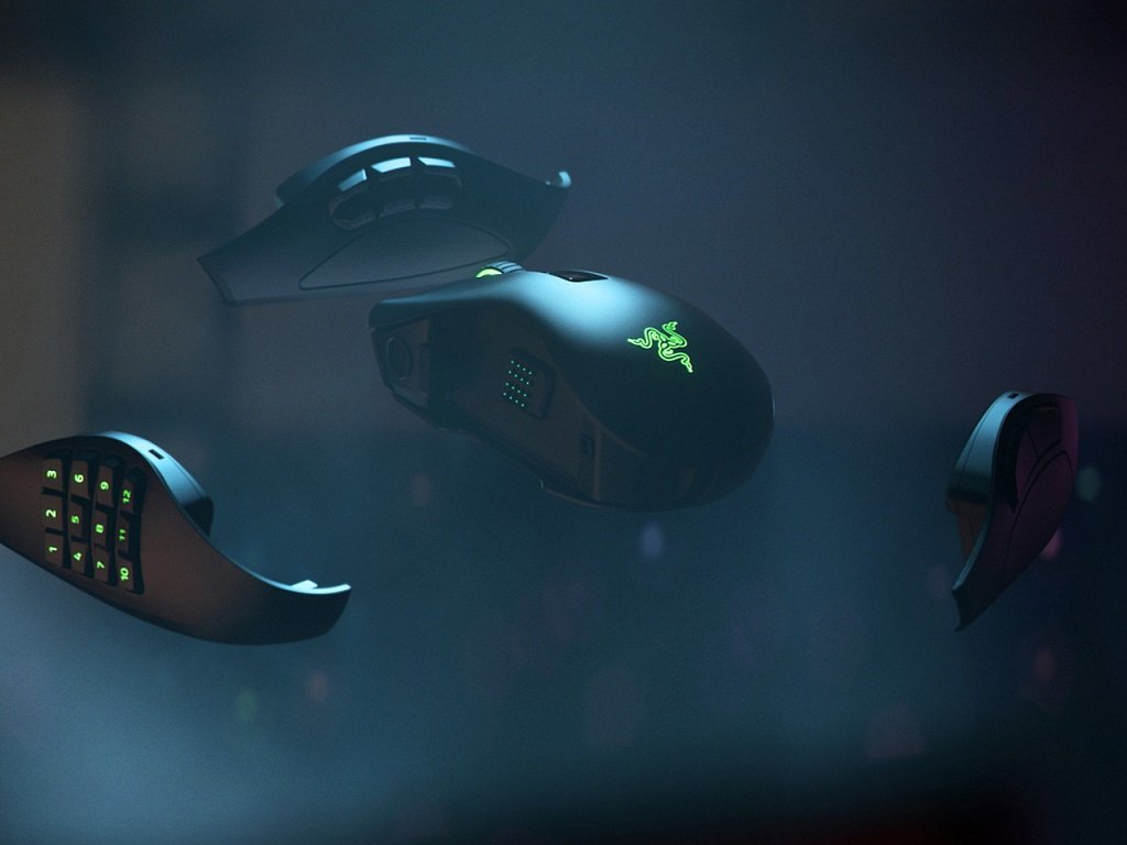 サイドプレートを取り替える拡張性の高いワイヤレスマウス「Razer Naga