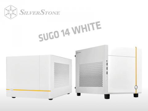 人気のSilverStone Mini-ITXケースSUGO 14にホワイトカラーモデル「SG14W」