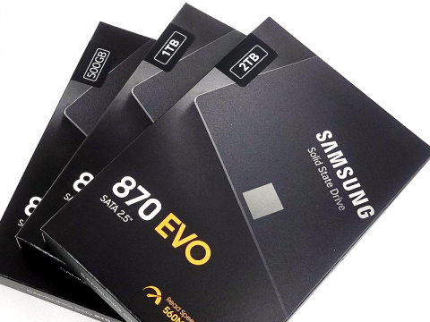 第6世代TLC V-NAND採用、Samsung SATA接続2.5インチSSD 「SSD 870 EVO 」シリーズ