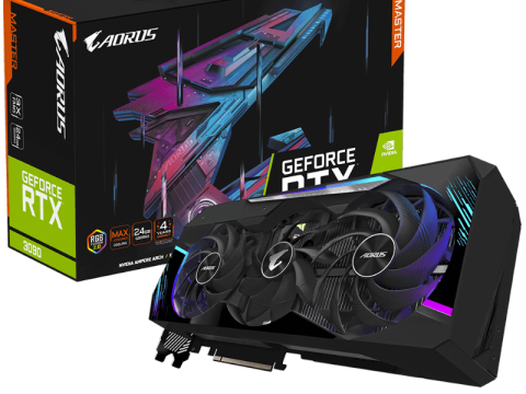 GIGABYTE、大型4スロットMAX-COVERED クーリングクーラー装備GeForce RTX3090搭載「GV-N3090AORUS M-24GD R2.0」登場