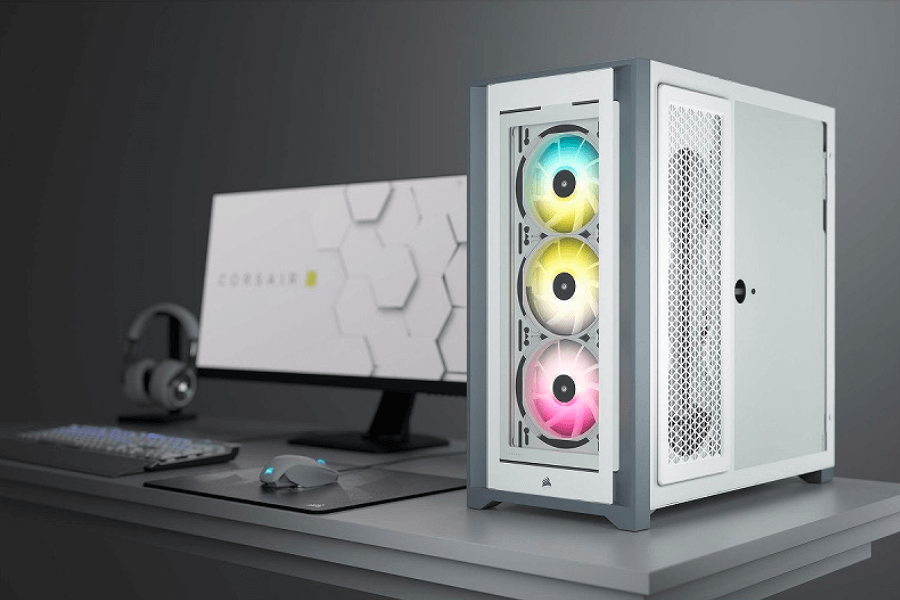 Corsair、最大10基のファンが搭載可能で右サイド給排気対応ミドル
