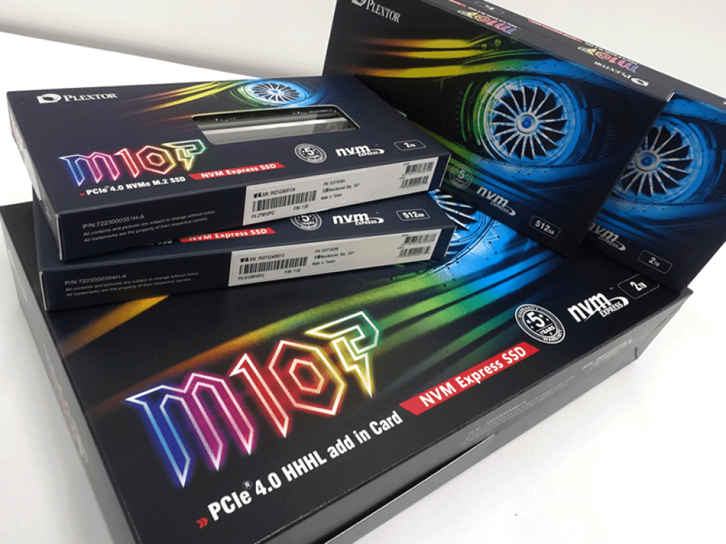 PLEXTOR PX-512M10PGN PCIe Gen4 NVMe接続対応 高速M.2 SSD