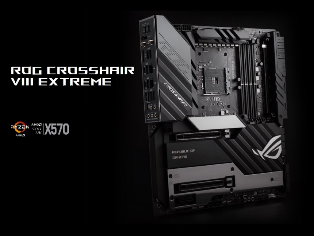 ASUS ROGシリーズからX570チップセット搭載の最上位E-ATX