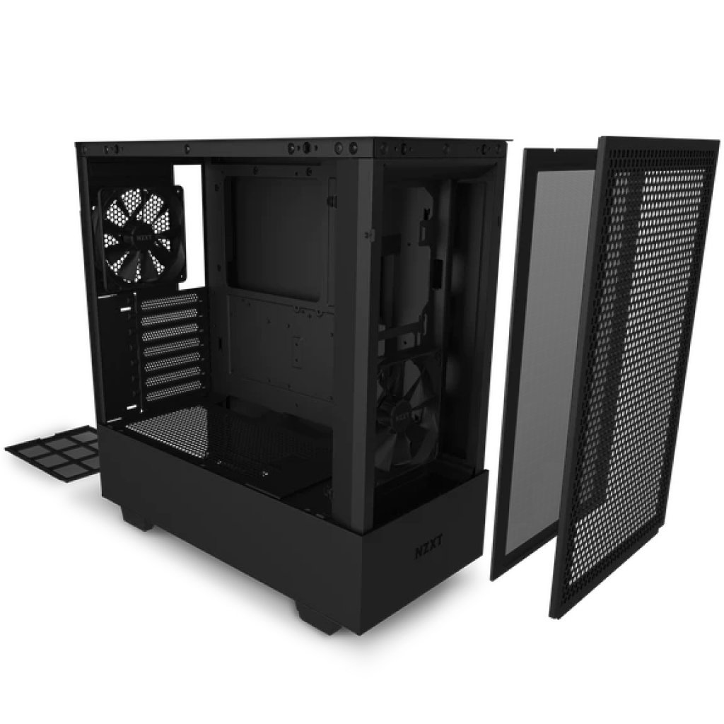 【2/28まで】NZXT H510 Flow Matte White PCケース NZXT H5 Flow Compact ATX Mid-Tower PC Gaming Case – High