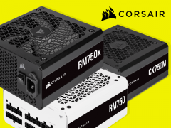 Corsair、ホワイトモデルもあり80PLUS GOLD認証電源ユニットRMx/RM