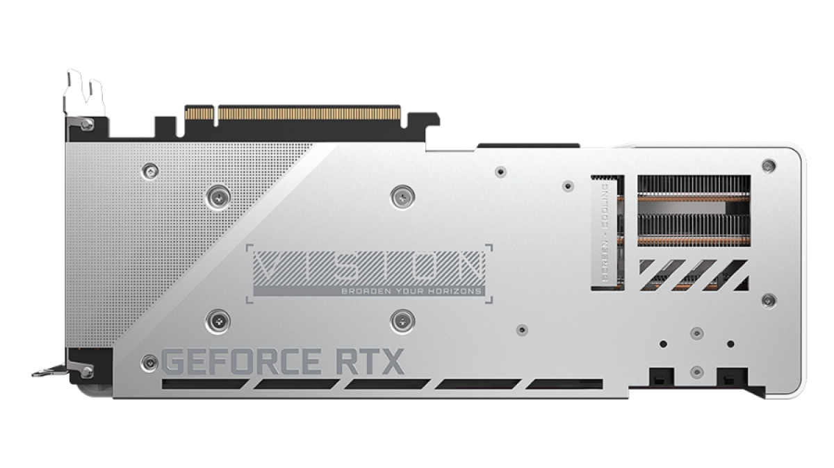 GIGABYTE、3連ファン白色クーラー採用のクリエイター向けVISION GIGABYTE、3連ファン白色クーラー採用のクリエイター向けVISION