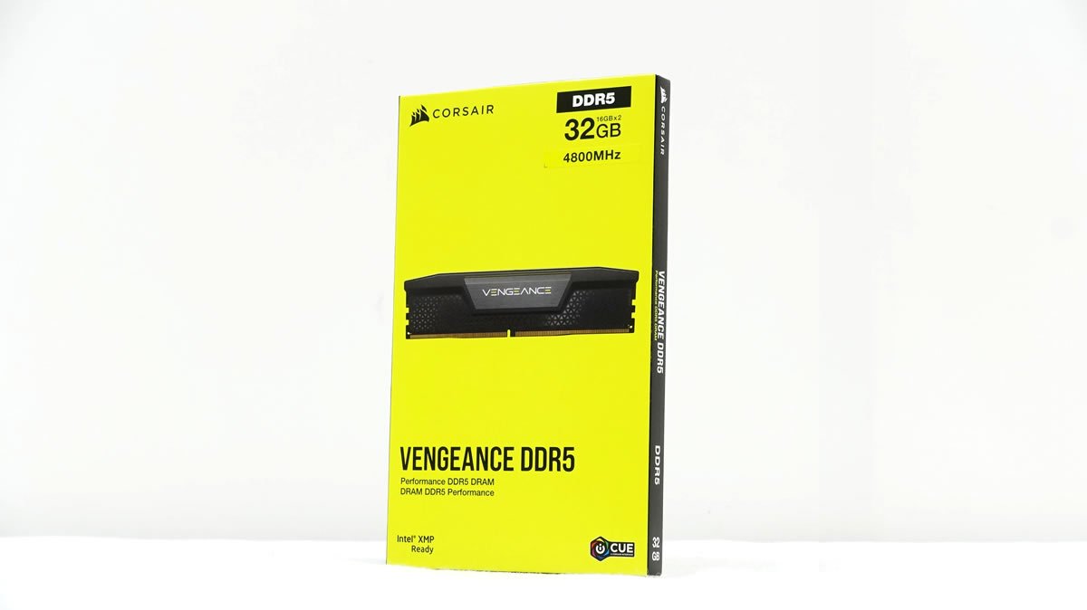 CORSAIR、VENGEANCE DDR5シリーズ2モデル目は定格動作のDDR5-4800 