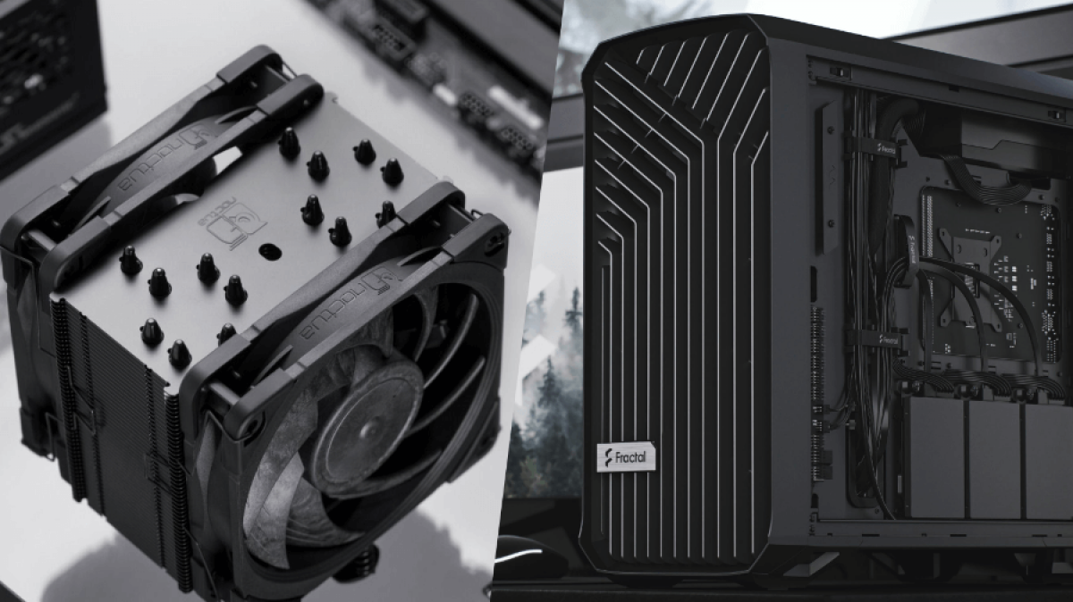 アークハイブ、180mmファンを2基搭載のTorrent CompactとNoctua アークハイブ、180mmファンを2基搭載のTorrent CompactとNoctua