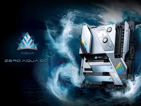 極冷OC向け、ASRockから水冷仕様のZ690搭載LGA1700対応E-ATXマザーボード「Z690 AQUA OC」