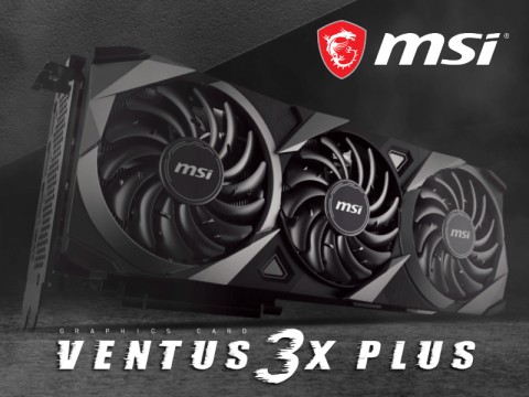 MSI、3連ファンOC仕様のRTX 3080 LHR搭載グラフィックスカードにメモリ12GB版「GeForce RTX 3080 VENTUS 3X PLUS 12G OC LHR」が登場