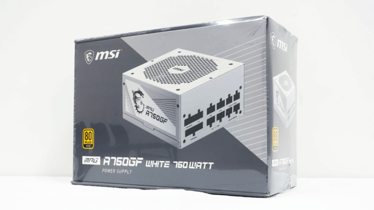 MSIからホワイトバージョンの80PLUS GOLD認証取得フルモジュラー MSIからホワイトバージョンの80PLUS GOLD認証取得フルモジュラー