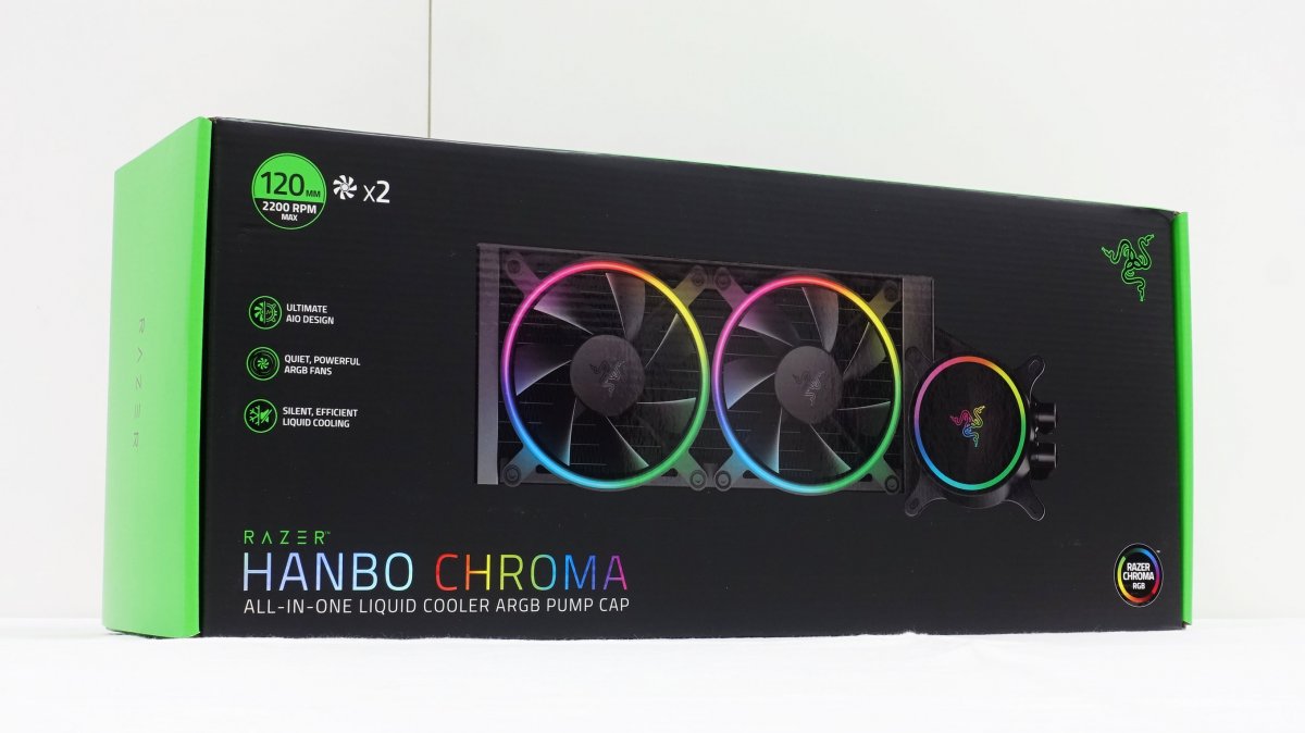 Razerから初のAIO水冷クーラー「Razer Hanbo Chroma - RGB AIO Liquid 