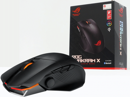 デジアナ対応スティック搭載、ASUSからトライモード接続対応多ボタンゲーミングマウス「P708 ROG CHAKRAM X」