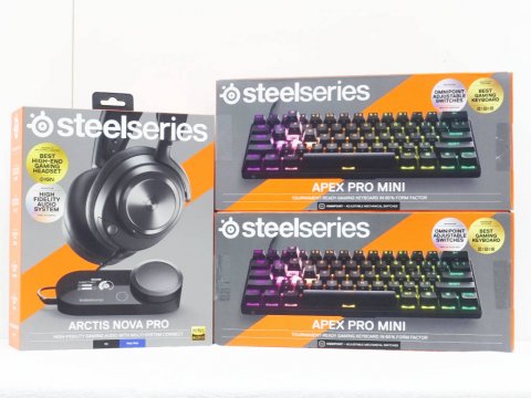 APEX PRO MINIやArctis Nova Proなど、SteelSeriesよりプレミアグレードのeSports向けゲーミングデバイス3種登場