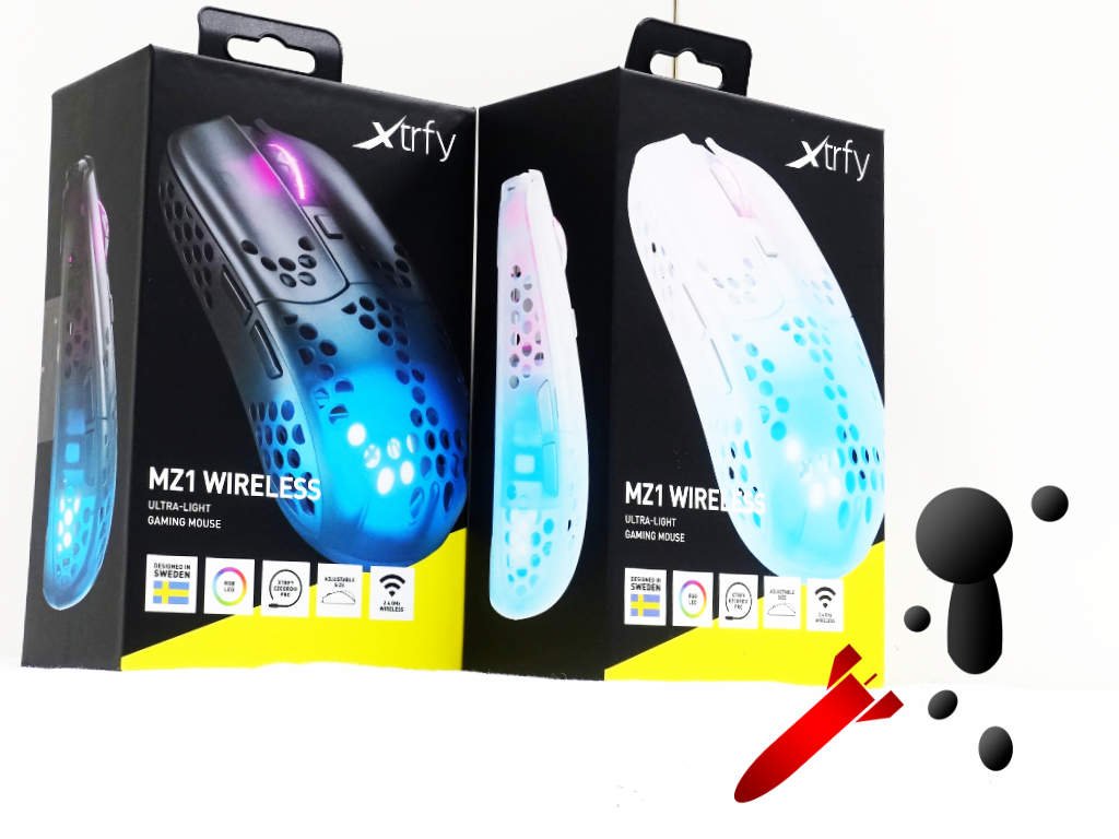 こだわり抜かれたデザインでエイム向上が期待出来るワイヤレスマウス