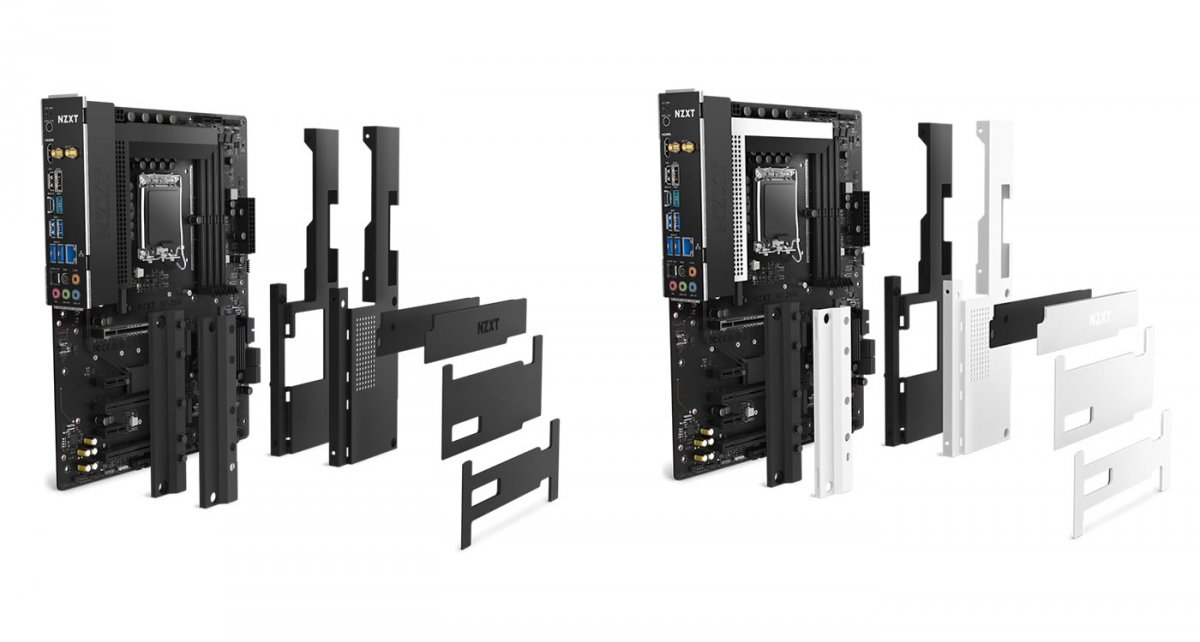 白と黒の魅せるマザー、スタイリッシュなNZXT N7とN5シリーズに 