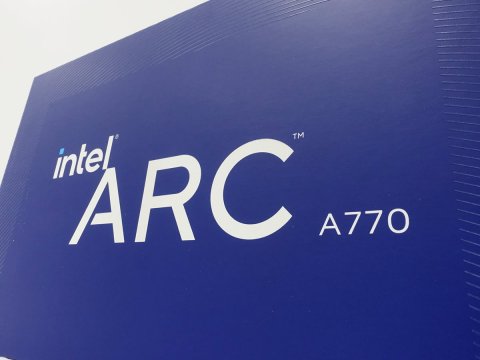 Arc A7シリーズ最上位intel Arc A770 GPU搭載グラフィックスカード「Intel Arc A770 Limited Edition 16GB」
