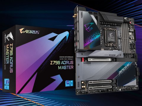 10GbE有線LAN搭載、AORUSからZ790 E-ATXマザーボード「Z790 AORUS MASTER」登場