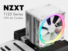 NZXT、シンプルなデザインにこだわったサイドフロー型空冷CPU