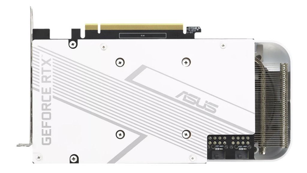 ASUS、DUALシリーズからホワイトカラーバリエーションのGDDR6X版