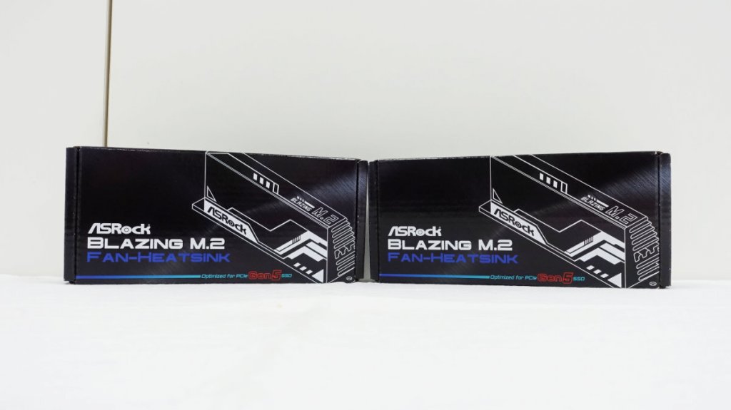 ASRock AMD X670/B650マザーボード用強化型M.2クーラー「Blazing ASRock AMD X670/B650マザーボード用強化型M.2クーラー「Blazing