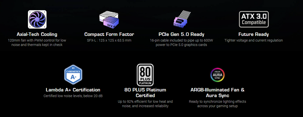 コンパクトで静音設計、容量違いで計3製品 PCIe Gen5 ATX3.0対応 コンパクトで静音設計、容量違いで計3製品 PCIe Gen5 ATX3.0対応