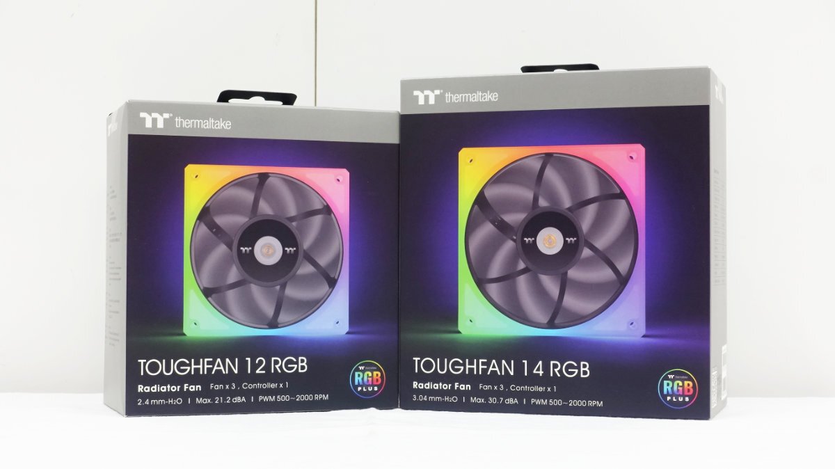 今ダケ送料無料 Thermaltake TOUGHFAN 140mm 2個