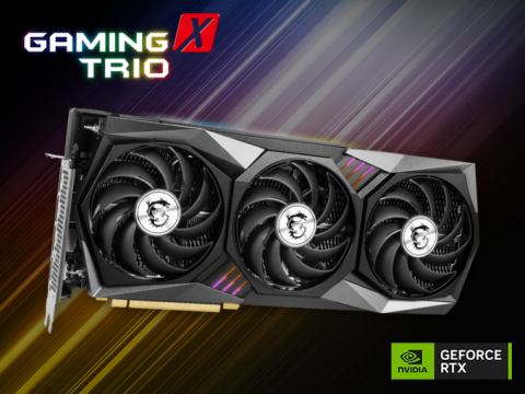 MSI、GDDR6Xを採用したOC版 GeForce RTX 3060 Ti搭載「GeForce RTX 3060 Ti GAMING X TRIO 8GD6X」が登場