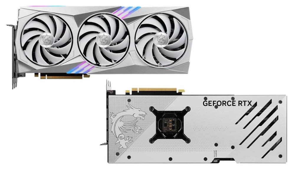 MSIから白いGeForce RTX 4070 Ti搭載グラフィックスカード MSIから白いGeForce RTX 4070 Ti搭載グラフィックスカード