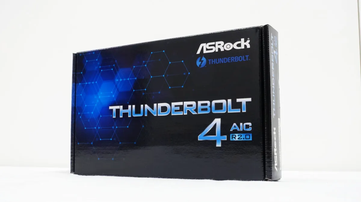 ASRockのThunderbolt 4拡張PCI-Eカード「Thunderbolt 4 AIC R2.0