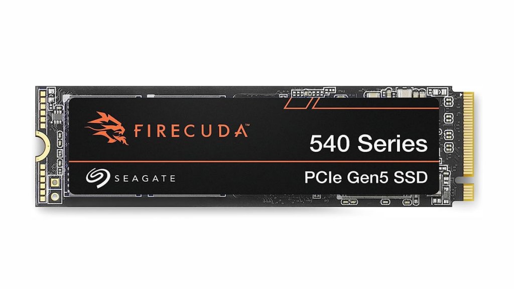SeagateからPCI Express 5.0対応 M2 2280 NVMe SSD「FireCuda 540