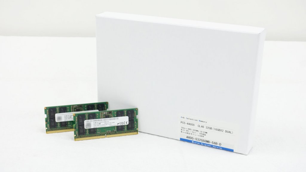 注目のDダイ、Micron DDR5-5600 D-Die DRAM搭載純正JEDECモジュール